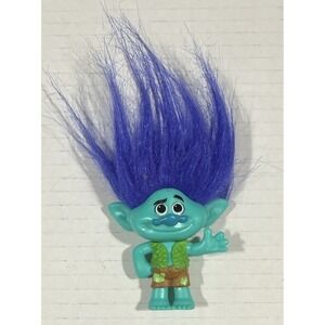 DREAMWORKS Troll - Branch Figure - Blue Hair - Hasbro 2015